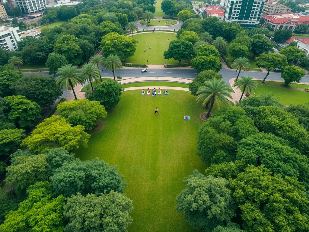 Luntiang espasyo sa Quezon City